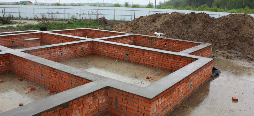 Кирпич для фундамента